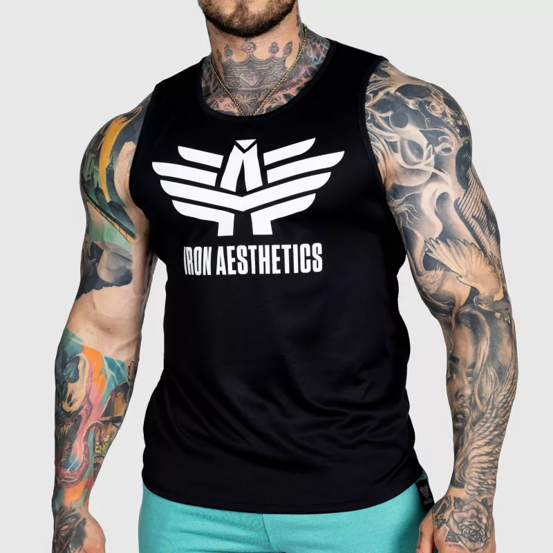 Maiou sport Iron Aesthetics Get Fit, negru-6