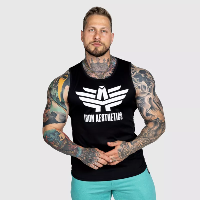 Maiou sport Iron Aesthetics Get Fit, negru-2