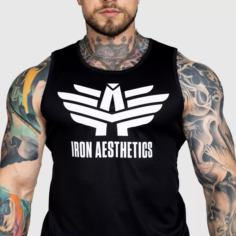 Maiou sport Iron Aesthetics Get Fit, negru-4