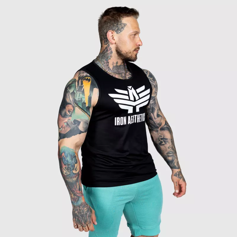 Maiou sport Iron Aesthetics Get Fit, negru-3