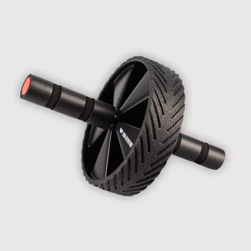 Roată pentru fitness Iron Aesthetics Ab Wheel, neagră