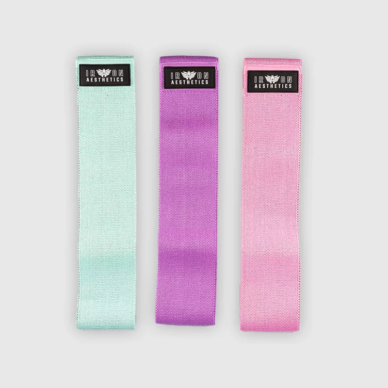 Set cu benzi de rezistență Iron Aesthetics Booty Bands, color-3