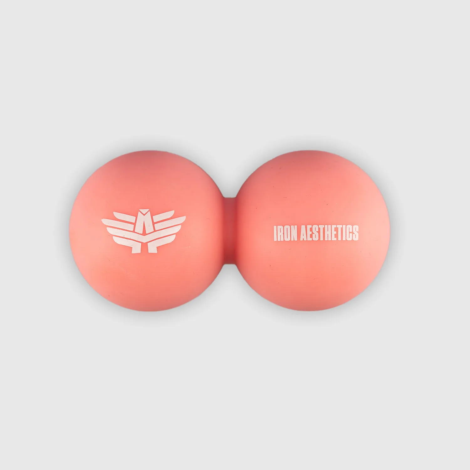 Miungiuță de masaj Iron Aesthetics DuoRoll Ball, roz-1