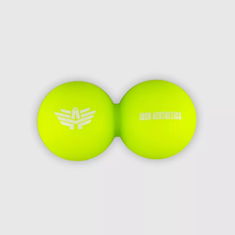 Mingiuță de masaj Iron Aesthetics DuoRoll Ball, verde-1