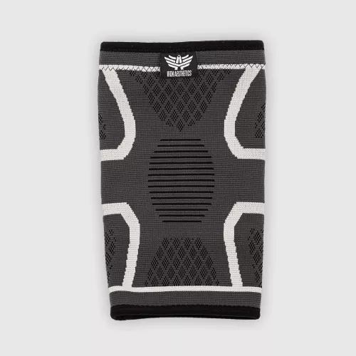 Bandaj de compresie pentru genunchi Iron Aesthetics KneeFit, gri
