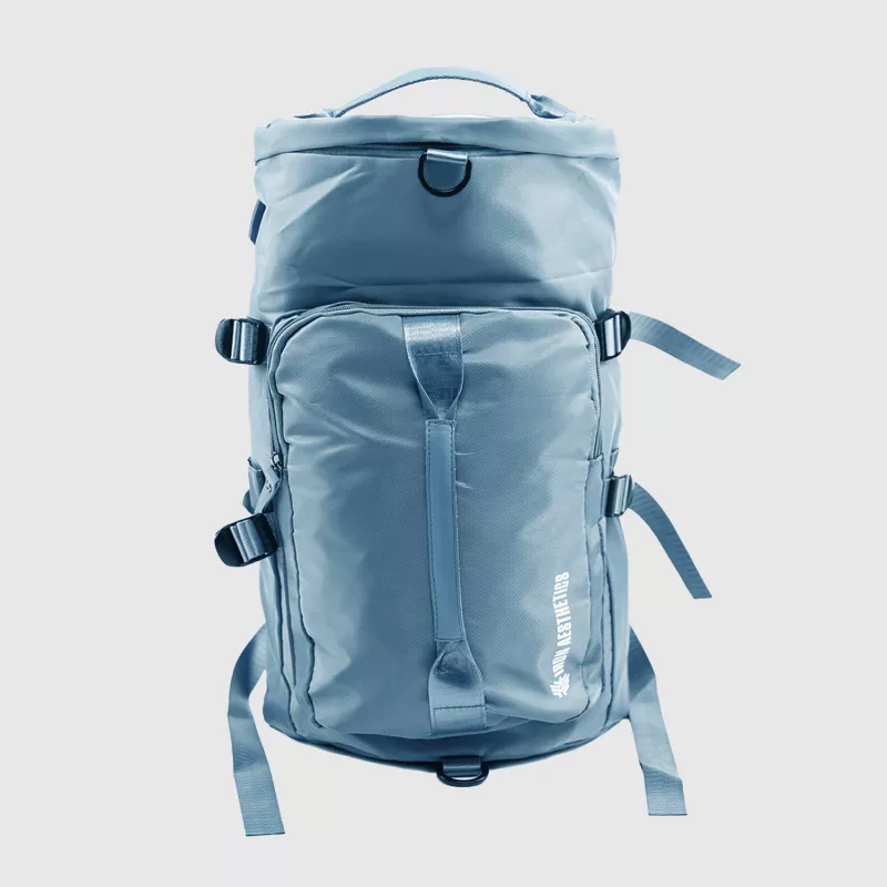 Geantă sport Iron Aesthetics Portable 2in1, albastră-1