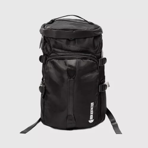 Geantă sport Iron Aesthetics Portable 2in1, neagră