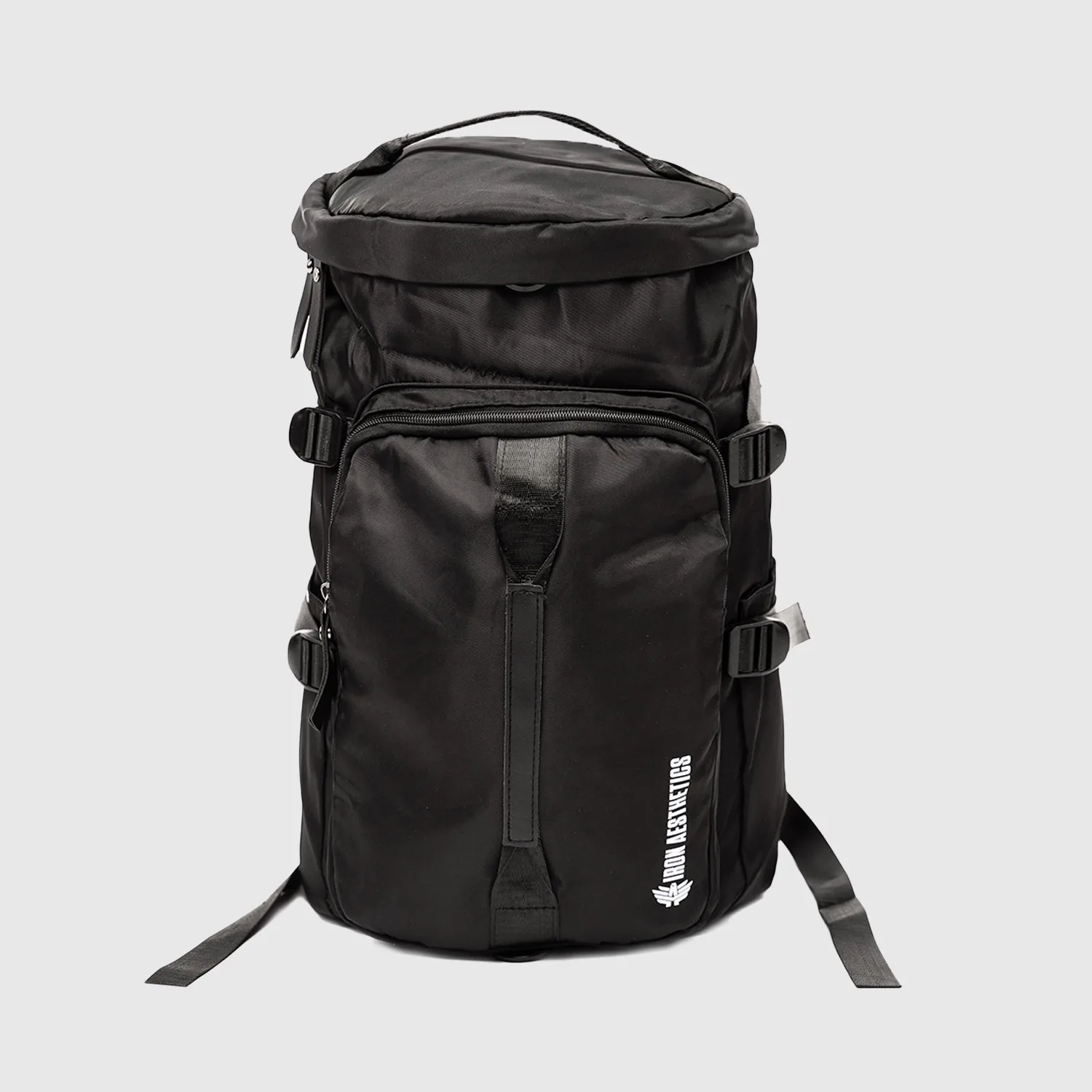 Geantă sport Iron Aesthetics Portable 2in1, neagră-1