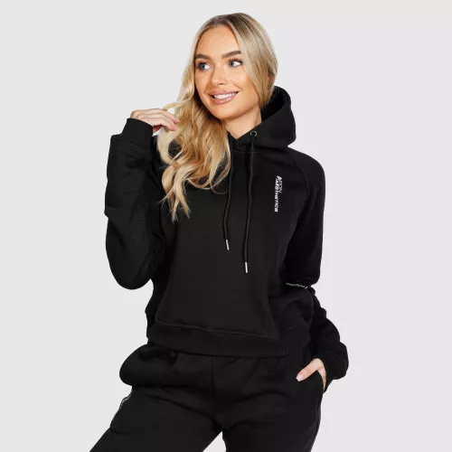 Hanorac sport damă Iron Aesthetics Comfy, negru