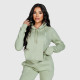 Hanorac sport damă Iron Aesthetics Comfy, verde