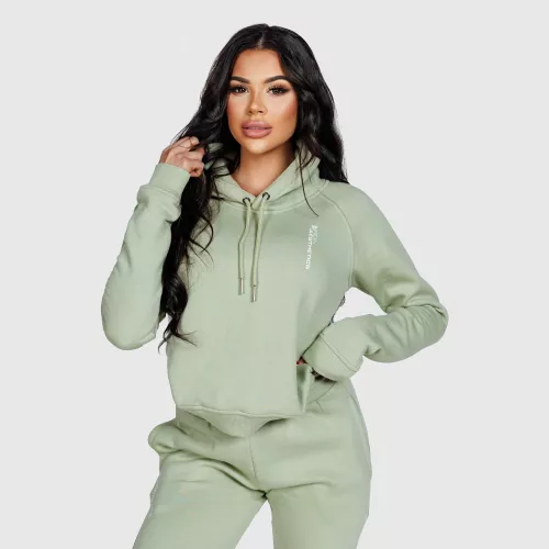Hanorac sport damă Iron Aesthetics Comfy, verde