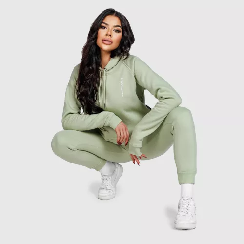 Hanorac sport damă Iron Aesthetics Comfy, verde