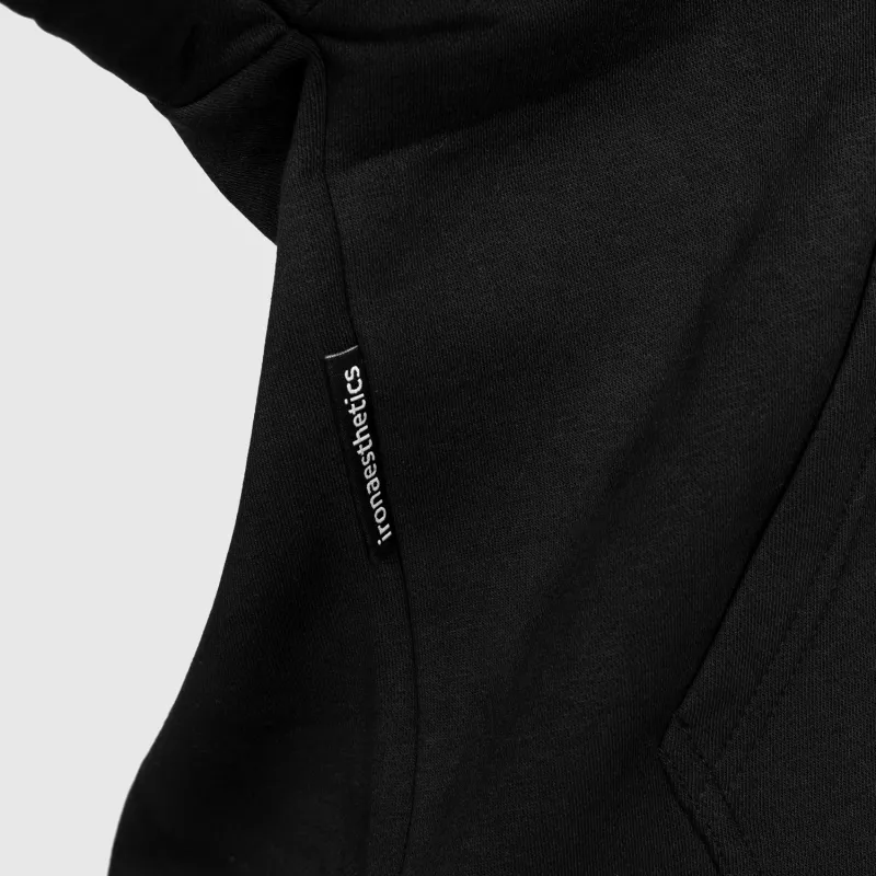 Hanorac damă Iron Aesthetics Cargo, negru-17