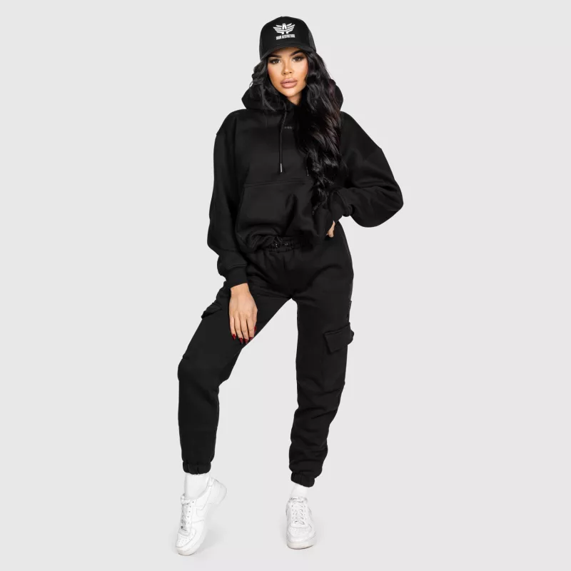 Hanorac damă Iron Aesthetics Cargo, negru-8