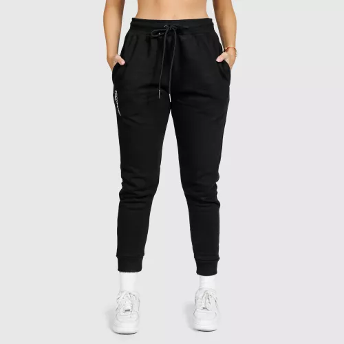 Pantaloni sport de trening damă Iron Aesthetics Comfy, negrii