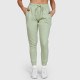 Pantaloni sport de trening damă Iron Aesthetics Comfy, verzi