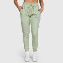 Pantaloni sport de trening damă Iron Aesthetics Comfy, verzi