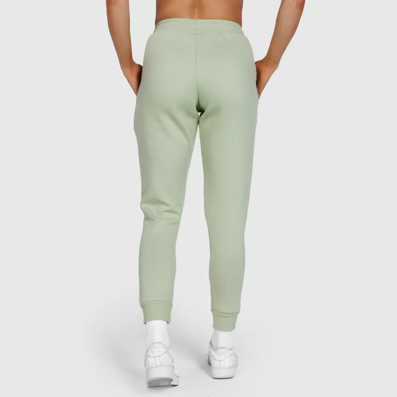Pantaloni sport de trening damă Iron Aesthetics Comfy, verzi-6