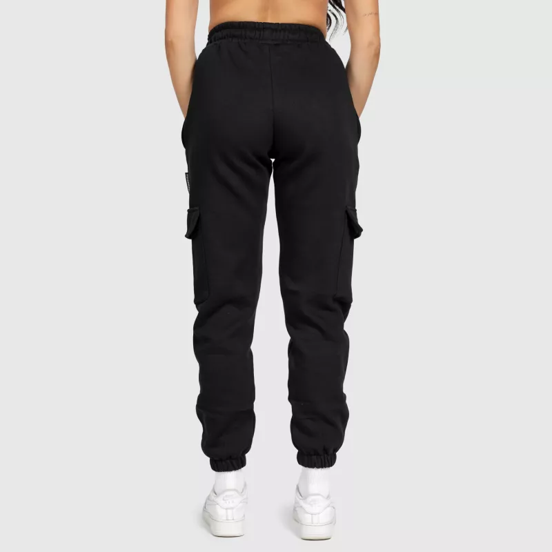 Set oversize damă Iron Aesthetics Cargo, negru-10