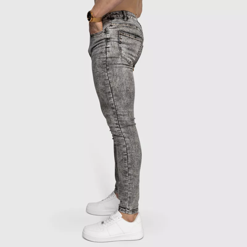 Blugi Stretch Iron Aesthetics Dynamic, negri-4