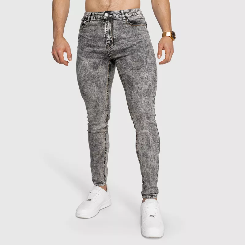 Blugi Stretch Iron Aesthetics Dynamic, negri-5