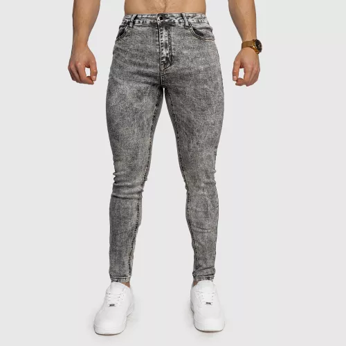 Blugi Stretch Iron Aesthetics Dynamic, negri