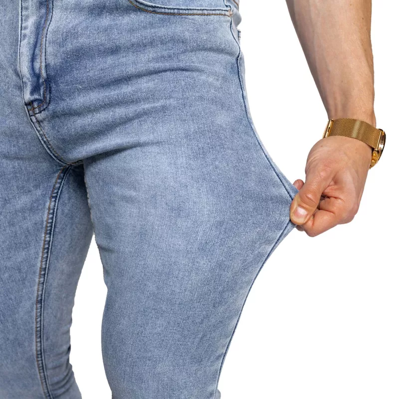Blugi Stretch Iron Aesthetics Dynamic, albaștri-10