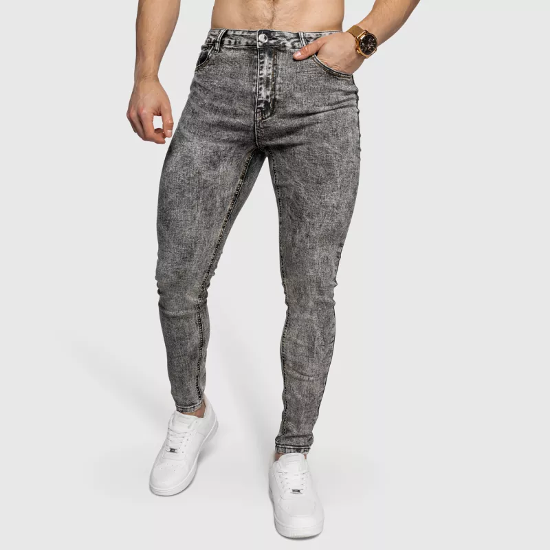 Blugi Stretch Iron Aesthetics Dynamic, negri-6