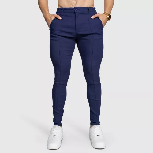 Pantaloni stretch Iron Aesthetics Excellence, navy