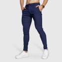 Pantaloni stretch Iron Aesthetics Excellence, navy