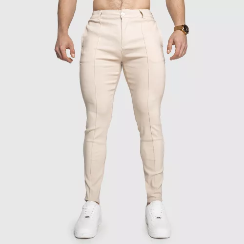 Pantaloni stretch Iron Aesthetics Excellence, bej