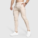 Pantaloni stretch Iron Aesthetics Excellence, bej