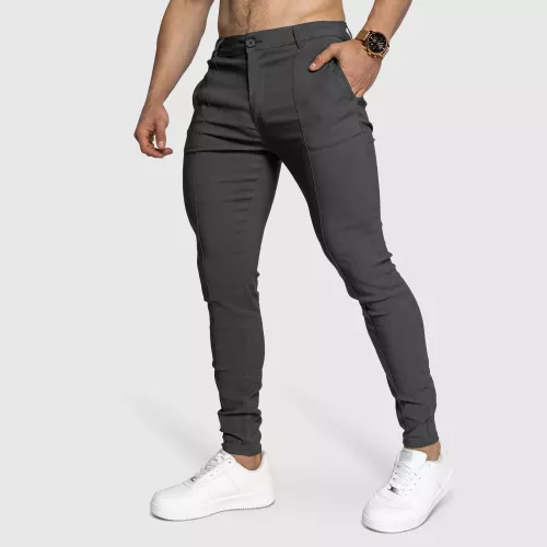 Pantaloni stretch Iron Aesthetics Excellence, gri