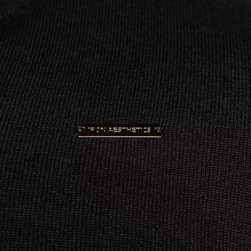 Pulover cu fermoar Iron Aesthetics Tomas, negru-10