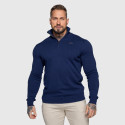 Pulover cu fermoar Iron Aesthetics Tomas, navy