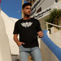 Tricou sport bărbați Iron Aesthetics Break, negru