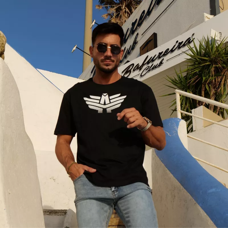 Tricou sport bărbați Iron Aesthetics Break, negru-4