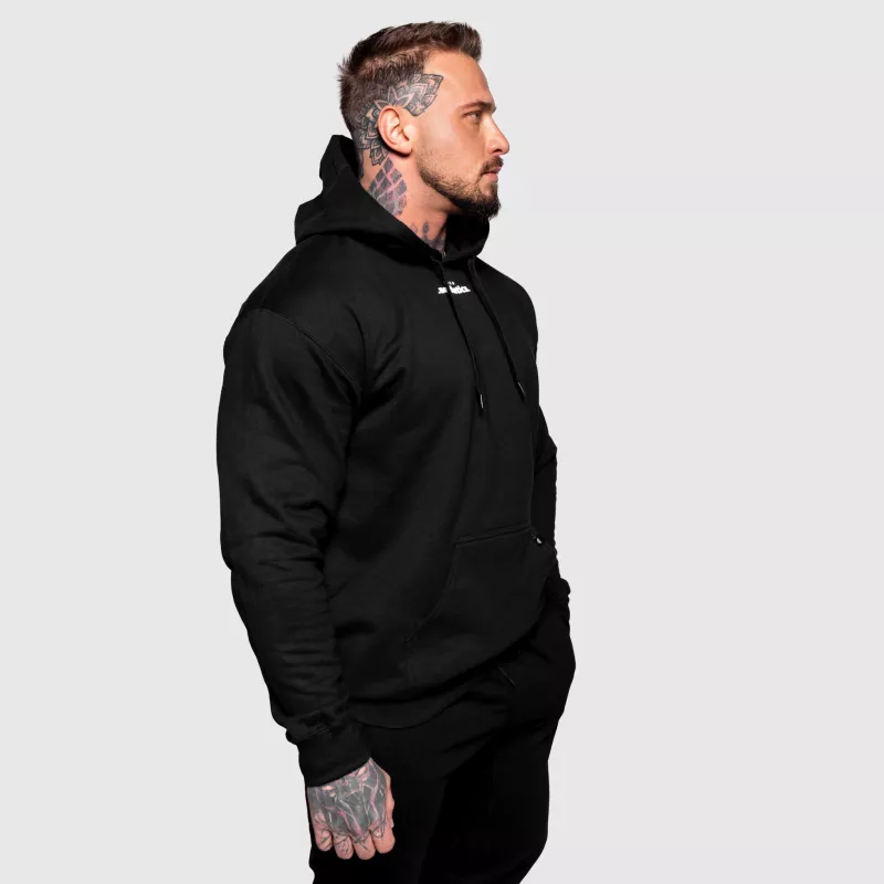 Hanorac Oversize Iron Aesthetics Cozy, negru-3