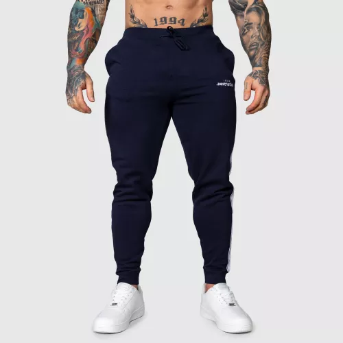 Pantaloni de trening Jogger Iron Aesthetics Strips, navy