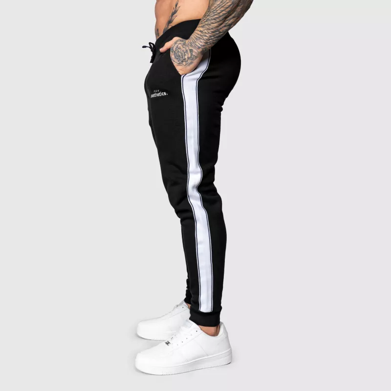 Pantaloni de trening Jogger Iron Aesthetics Strips, negri-7