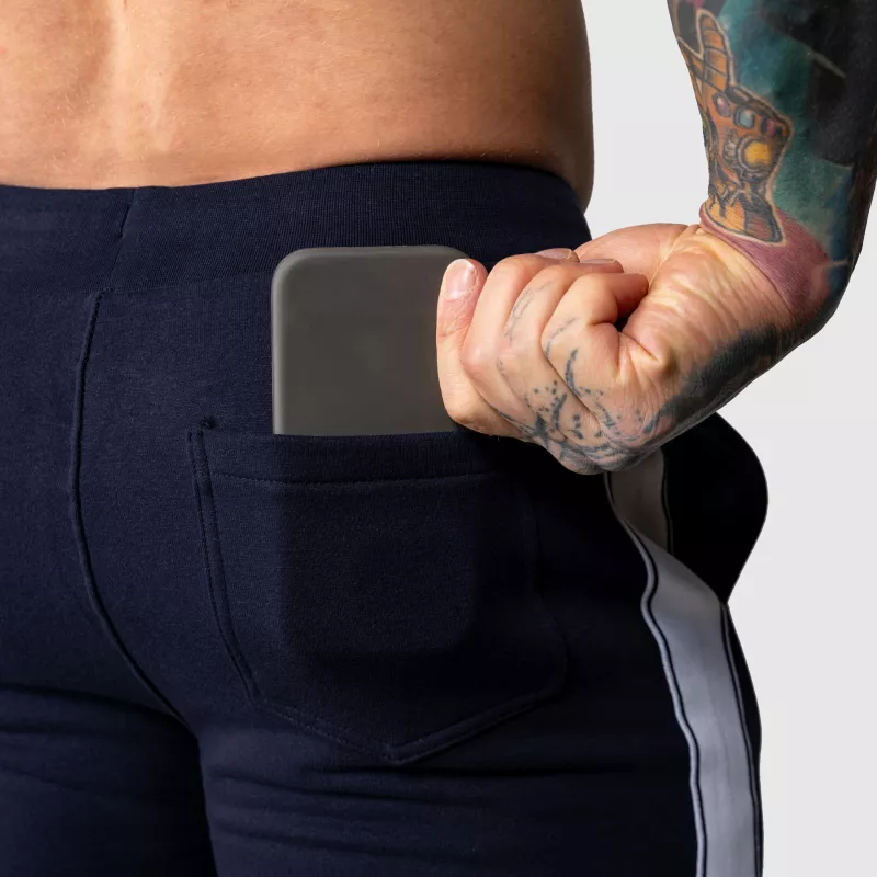 Pantaloni de trening Jogger Iron Aesthetics Strips, navy-10