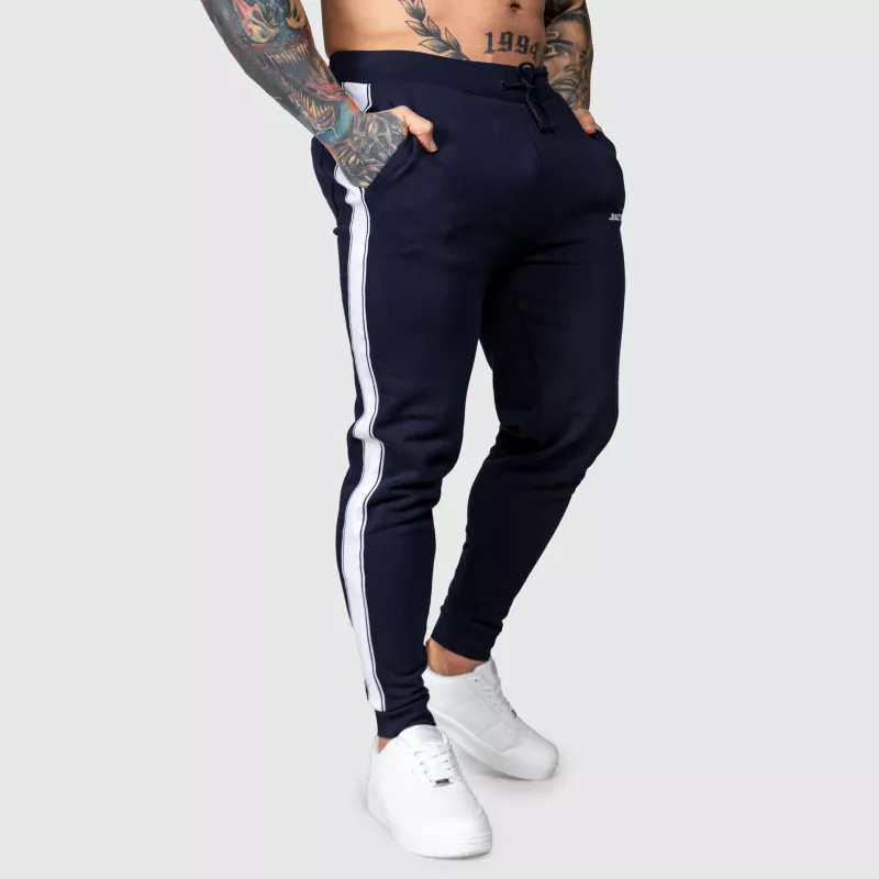 Pantaloni de trening Jogger Iron Aesthetics Strips, navy-7
