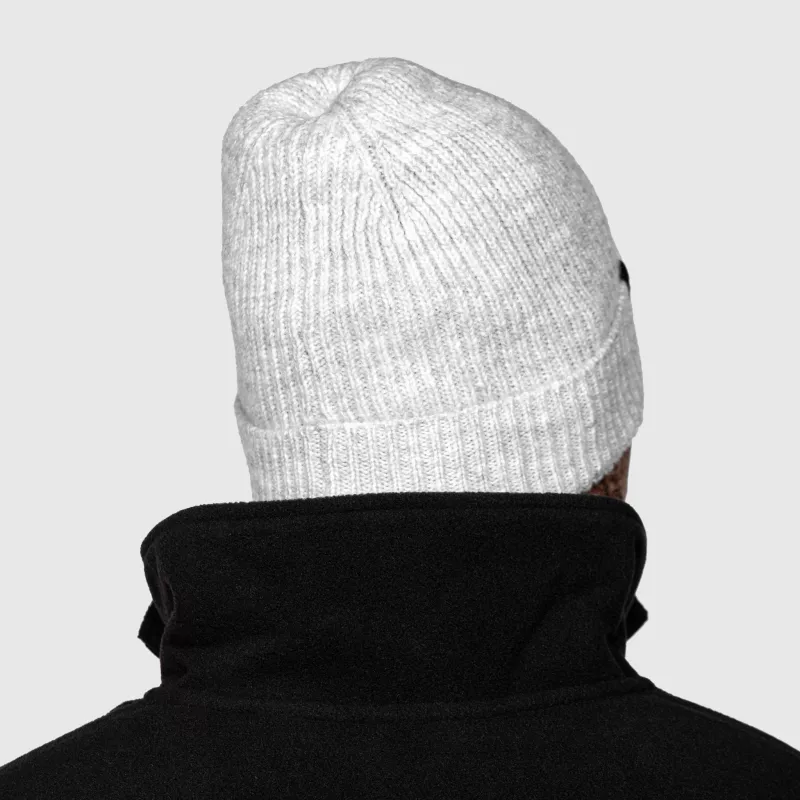 Căciulă clasică tricotată Iron Aesthetics Snug, gri-3