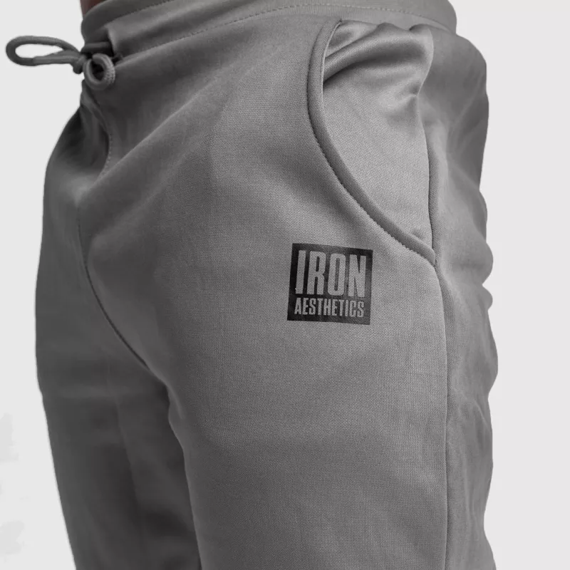 Pantaloni de trening Jogger Iron Aesthetics Boxed, gri-5