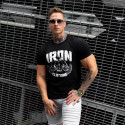 Tricou Ultrasoft IRON MAN, negru