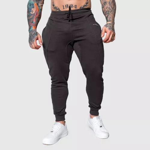 Pantaloni de trening sport  bărbați Iron Aesthetics Flexi, gri închis
