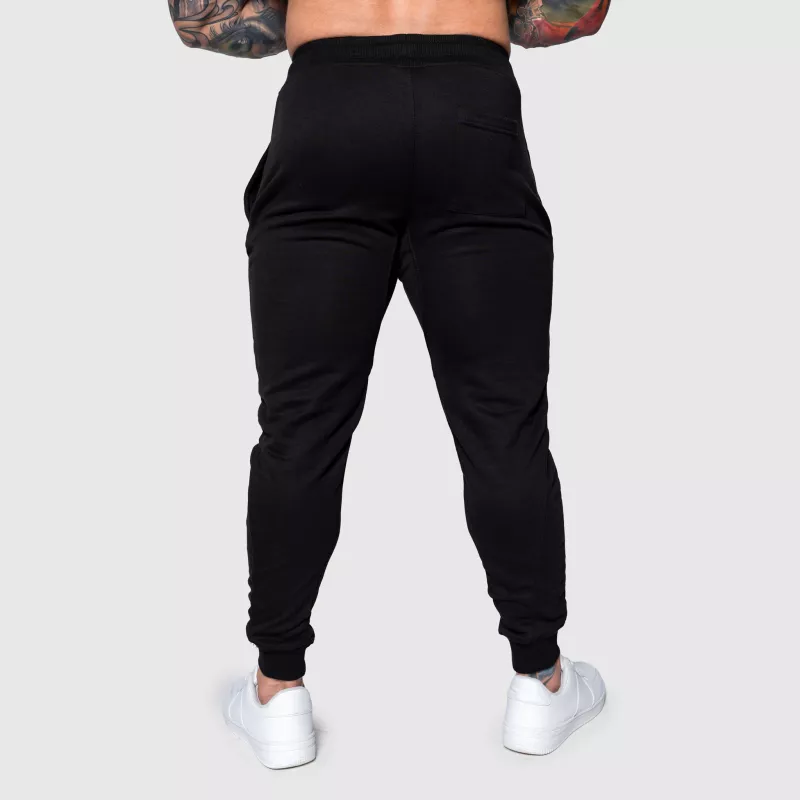 Pantaloni de trening sport bărbați Iron Aesthetics Flexi, negri-5
