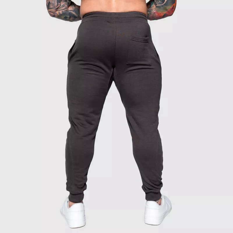 Pantaloni de trening sport  bărbați Iron Aesthetics Flexi, gri închis-4