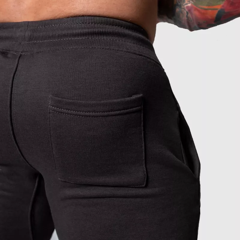 Pantaloni de trening sport  bărbați Iron Aesthetics Flexi, gri închis-9
