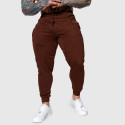 Pantaloni de trening sport bărbați Iron Aesthetics Flexi, maro